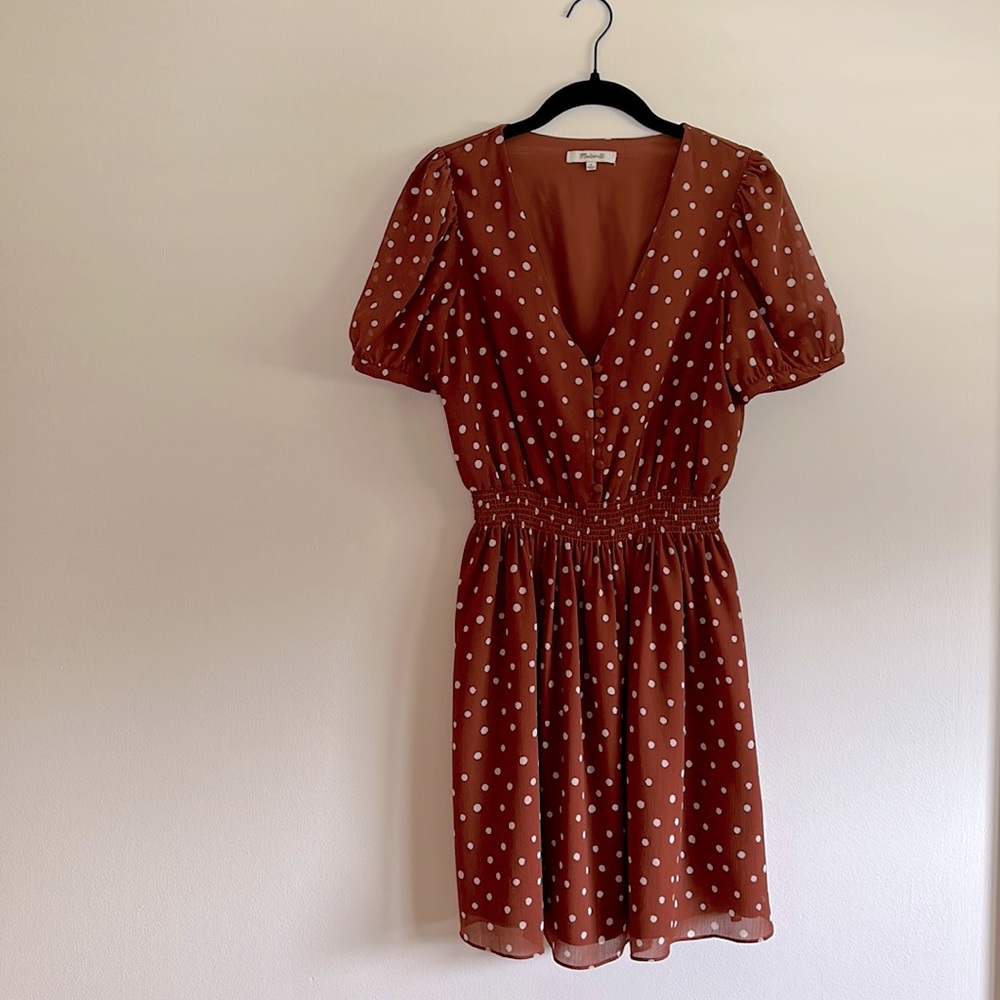 Madewell   Polka Dot   Mini Dress